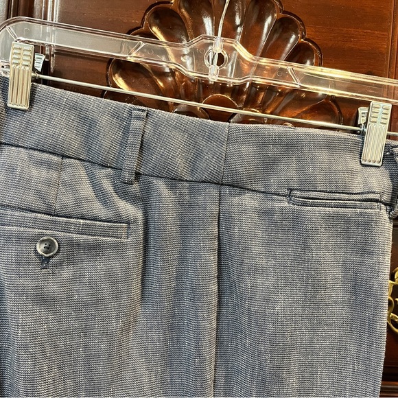 LOFT Navy and Cream Trousers - Marissa Fit - 8 - Picture 4 of 5